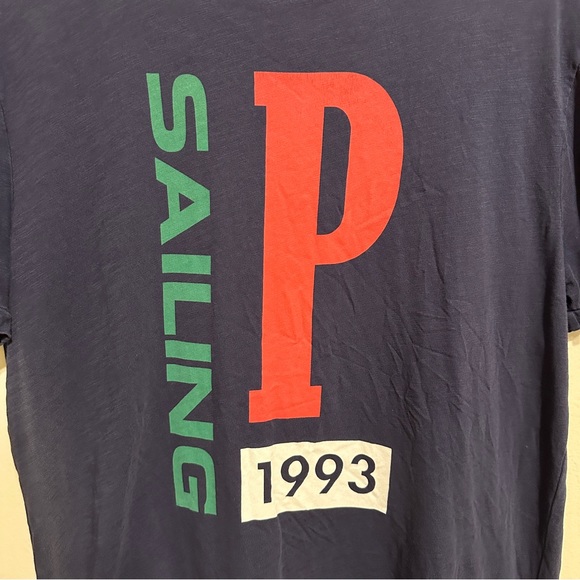 Polo by Ralph Lauren Vintage Retro T-Shirt - Picture 2 of 5